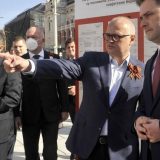 Dačić i Đorđević položili venac na Spomenik oslobodiocima Beograda 12