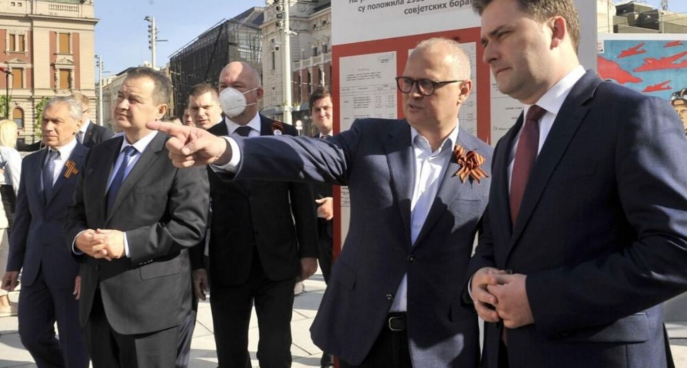 Dačić i Đorđević položili venac na Spomenik oslobodiocima Beograda 1