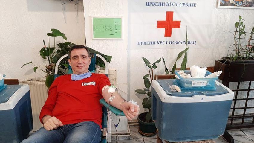 Uspešna akcija davanja krvi u Požarevcu 1