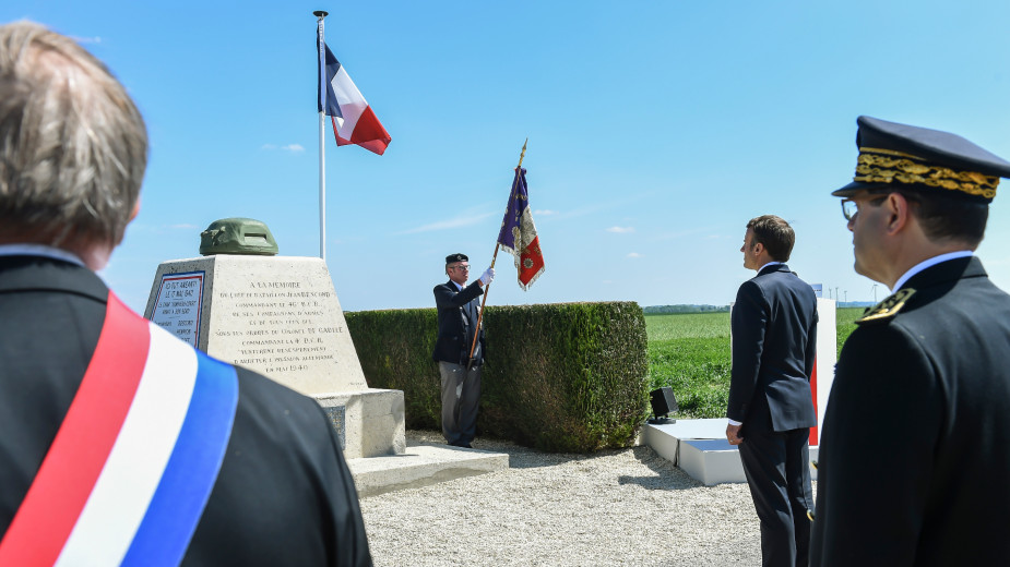 Makron odao počast žrtvama bitke kod Monkornea u okviru "Godine De Gola" 1