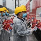 U Srbiju stigao voz koji je dopremio medicinsku opremu iz Kine 5