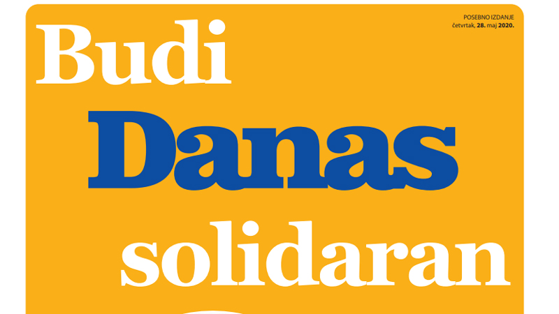 Specijalni dodatak Danasa o solidarnosti (PDF) 1 Specijalni dodatak Danasa o solidarnosti (PDF) 1