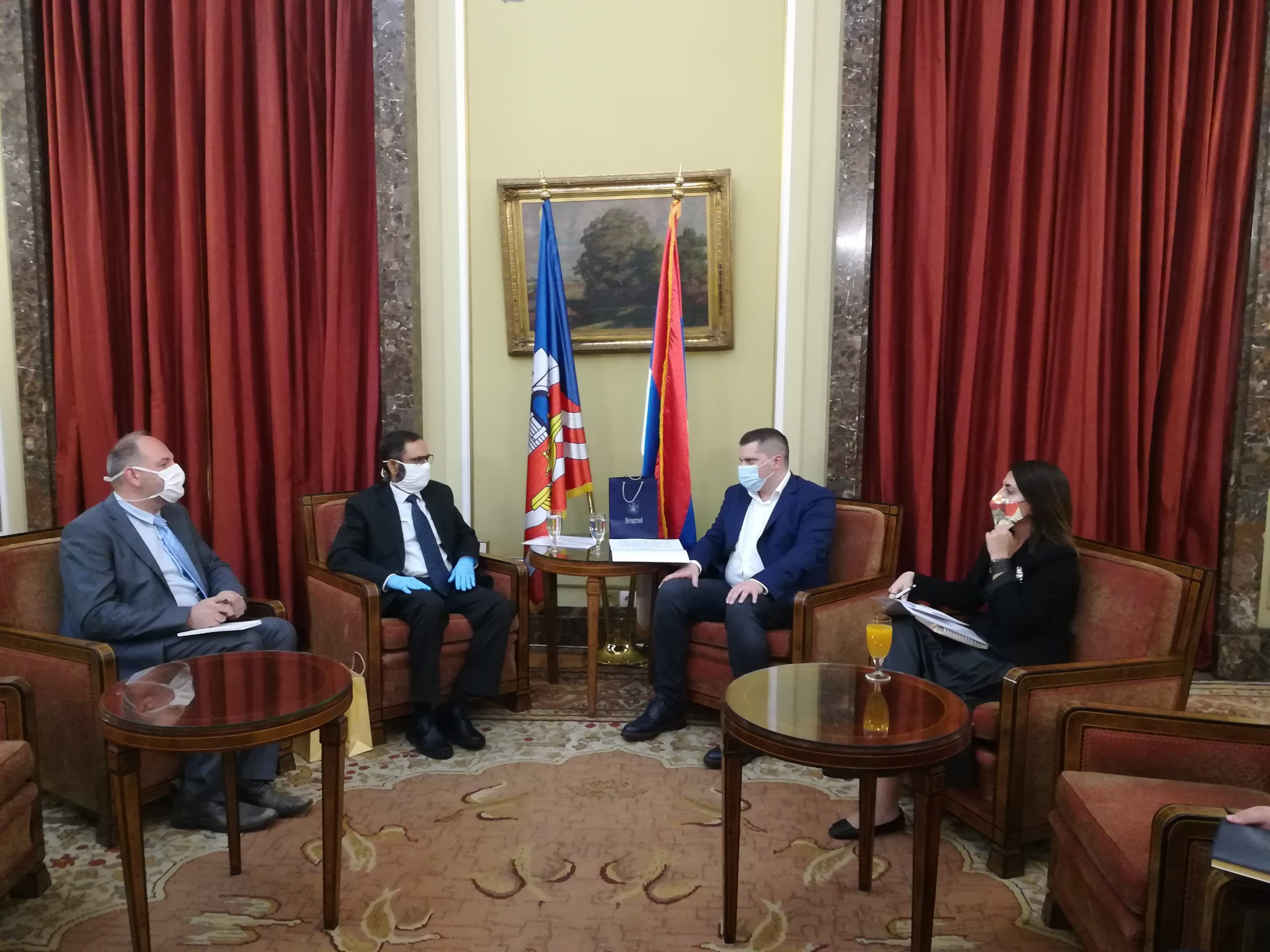 Nikodijević sa ambasadorom Indije: Pokrenuta inicijativa da se u Beogradu postavi bista Tagorea 1