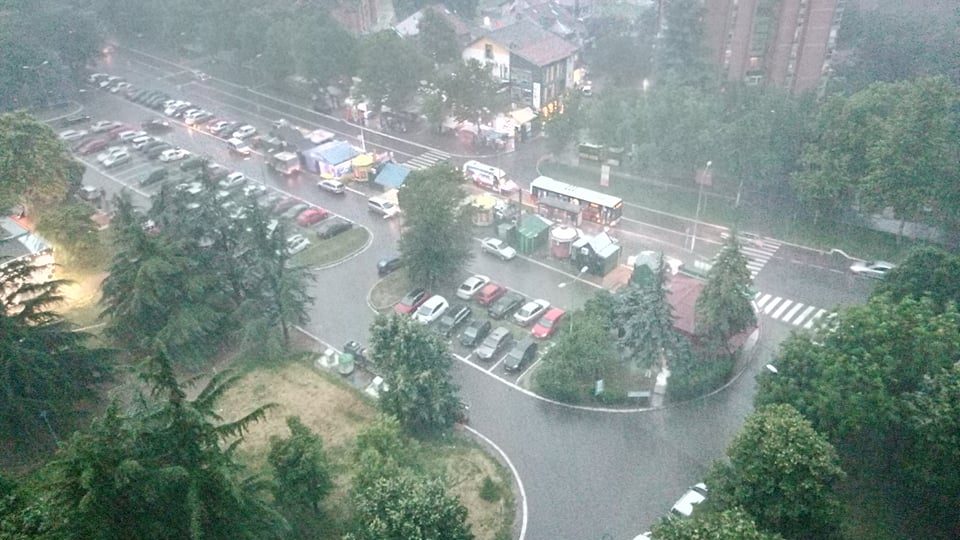 Jako nevreme pogodilo Beograd (VIDEO) 1