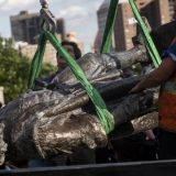 Smrt Džordža Flojda: Uklanjaju se spomenici Kolumbu, Tramp nastavlja kampanju na dan kada je ukinuto ropstvo 3