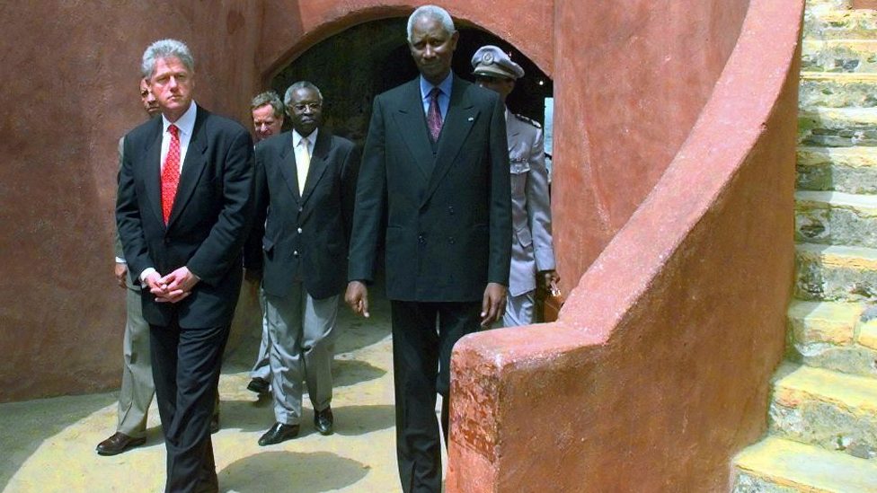 Klinton u Senegalu 1998. godine