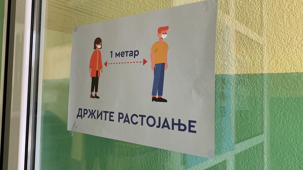 Detalj sa glasačkog mesta u Boru