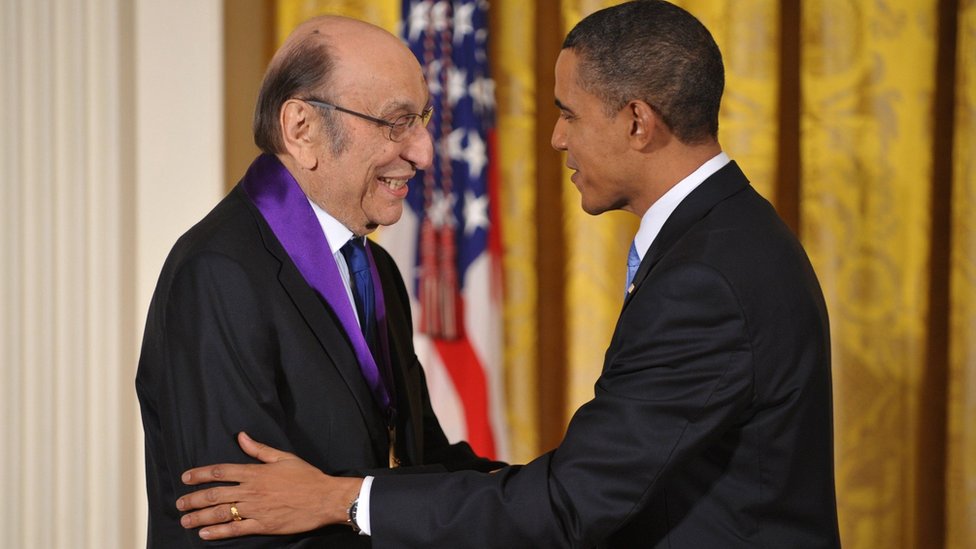 Milton Glazer i Barak Obama