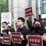 Demonstranti iz Hongkonga na Tajvanu 5