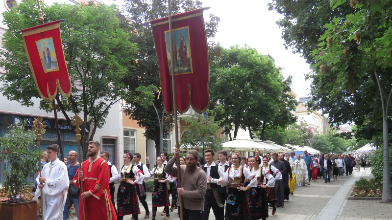 Slava Grada Šapca - litija ulicama grada 1 Slava Grada Šapca - litija ulicama grada 1