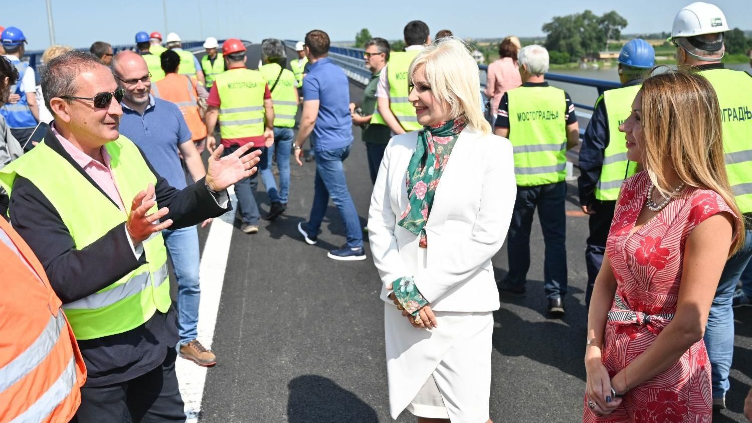 Novi most preko reke Save kod Ostružnice pušten u saobraćaj 1