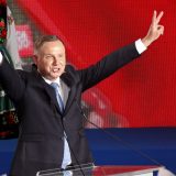 Duda i Tšaskovski nastavili kampanju odmah posle prvog kruga izbora (FOTO) 1