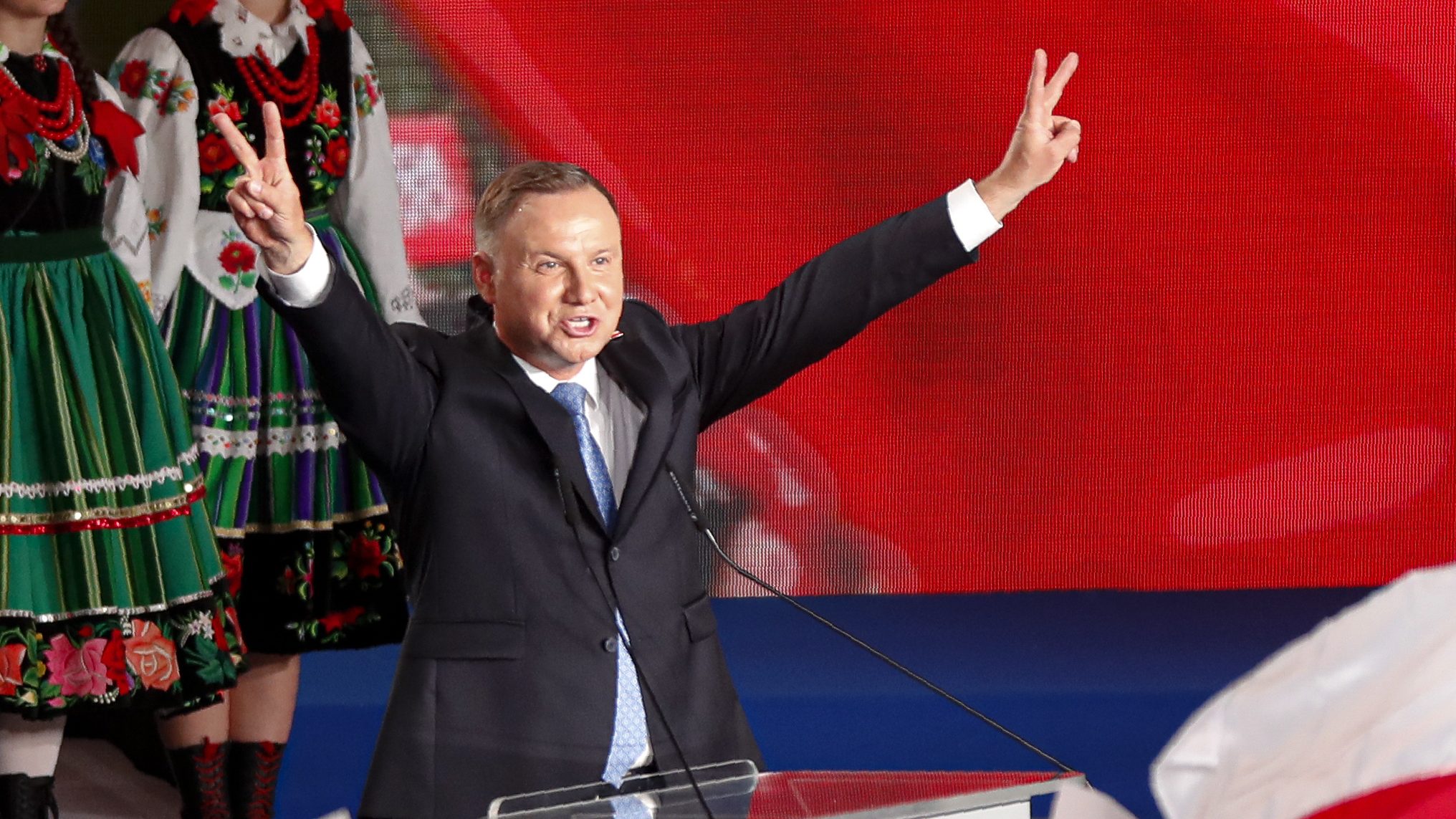 Duda i Tšaskovski nastavili kampanju odmah posle prvog kruga izbora (FOTO) 1