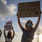Protesti u Tel Avivu zbog ubistva Džordža Flojda 10