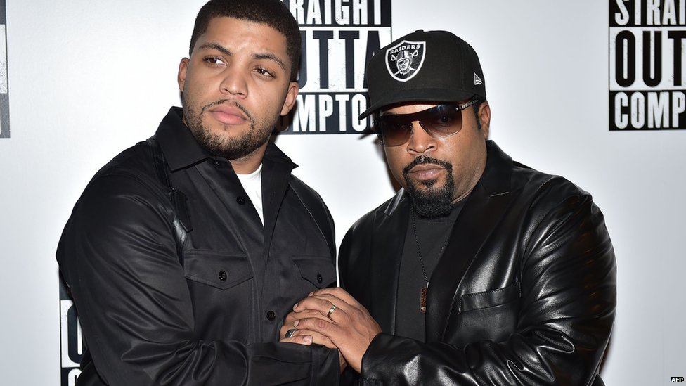 O'Shea Jackson Jr and Ice Cube
