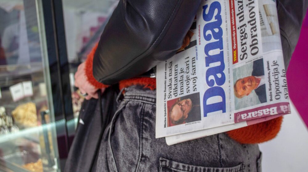 Sloga: Hajkom na dnevni list Danas ugrožavaju se ljudi koji tamo rade 1