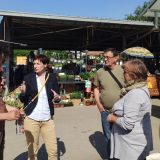 Kampanja bojkota DS: Dragana Rakić razgovarala sa Zrenjanincima 14