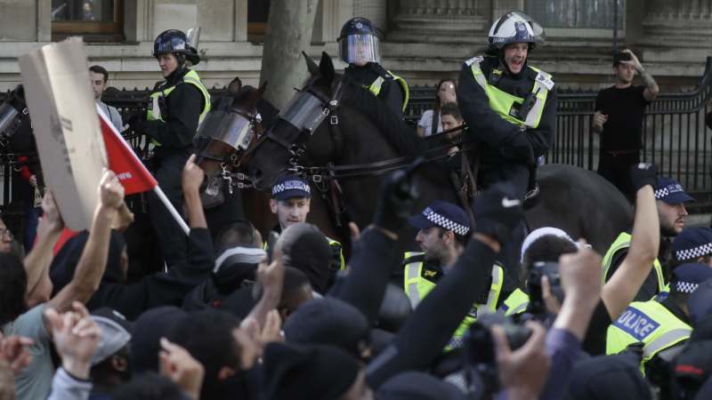 Sukobi ekstremnih desničara i policije u Londonu 1