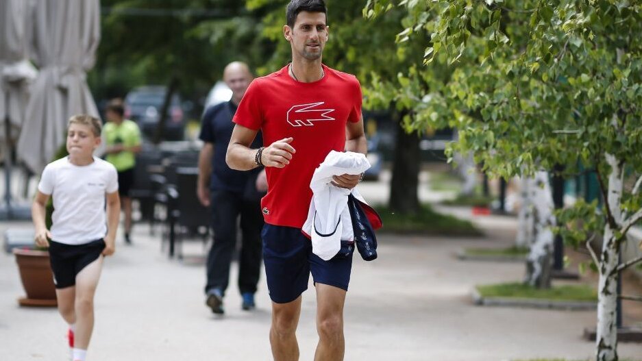 Đoković trenirao u Beogradu pred Adria Tour (FOTO) 1