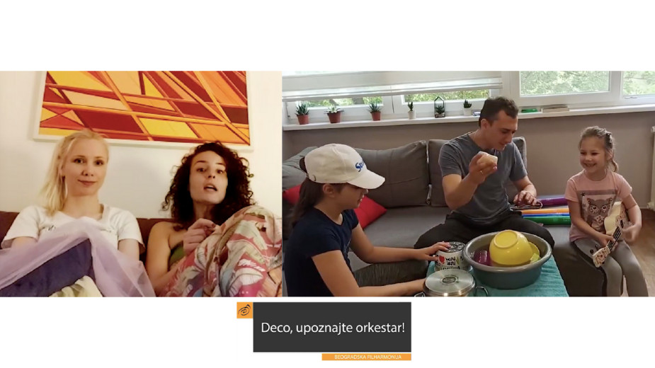 Beogradska filharmonija predstavlja muziku deci na "kućnim udaraljkama" (VIDEO) 1