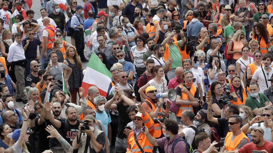 U Rimu skup pristalica ekstremne desnice za smenjivanje Vlade 1