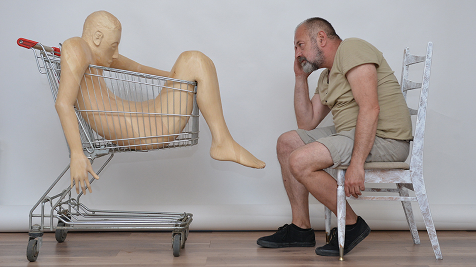 ULUS: Izložba skulptura Dragana Jovićevića Macole i Radeta Markovića  1