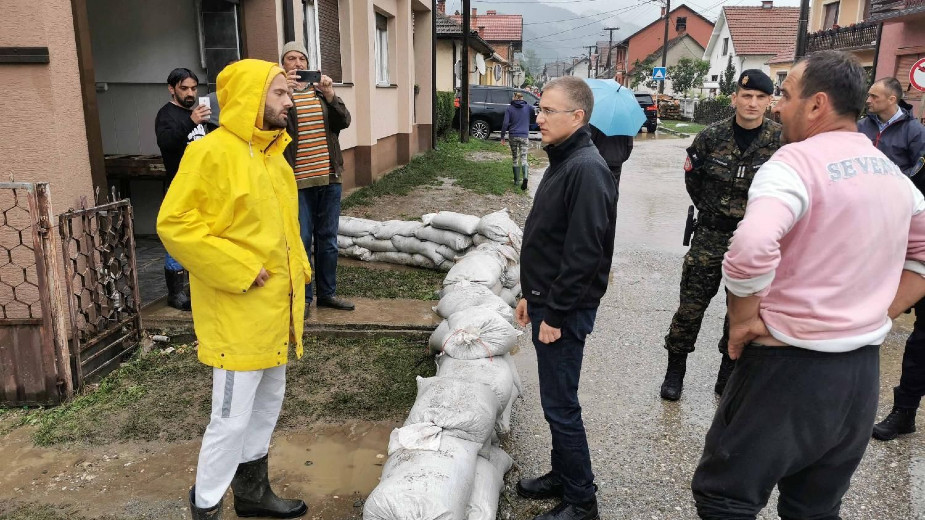 Stefanović: U Ljuboviji nema ugroženih poplavama, prijava štete od četvrtka 1