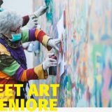 Street Art radionica za seniore u dvorištu Božidarca 5