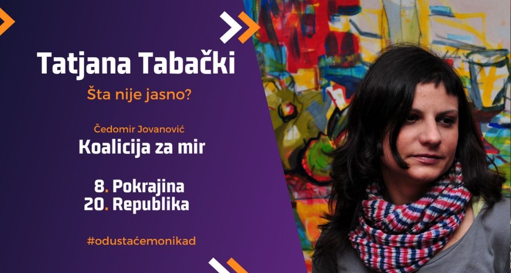 Tabački: Nemam prava da ne učestvujem 1