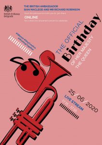 Obeležavanje Kraljičinog zvaničnog rođendana onlajn koncertom u Beogradu 2