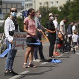 Berlin: Hiljade ljudi formiralo ljudski lanac od devet kilometara protiv rasizma 14