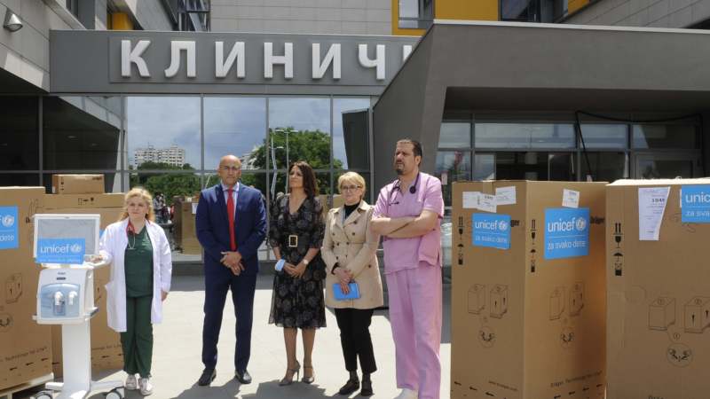 UNICEF isporučio respiratore za kovid bolnice na jugu Srbije 1