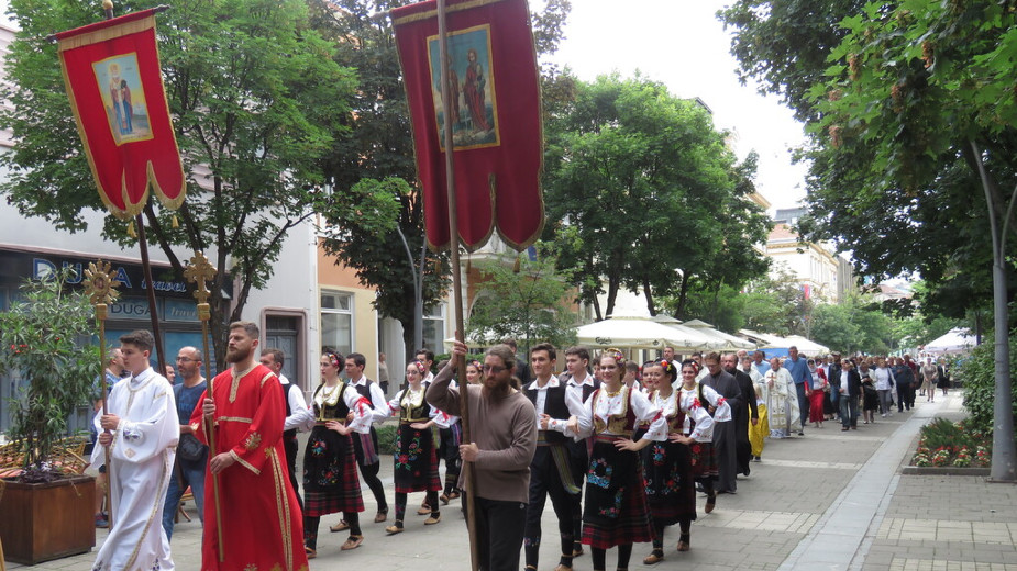 Litije ulicama Šapca povodom gradske slave 1