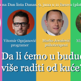 Online tribina "Da li ćemo u budućnosti raditi više od kuće?" 9. juna 14