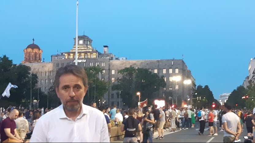 Saša Radulović: Zahtev protesta da bude poništavanje falsifikovanih izbora 1