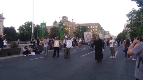 Na petom protestu manje okupljenih nego prethodnih dana (FOTO, VIDEO) 23