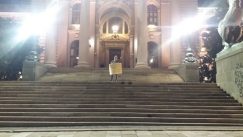 Šesti protest u Beogradu bez incidenata, uz učešće oko 1.000 ljudi (FOTO/VIDEO) 22