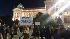 Šesti protest u Beogradu bez incidenata, uz učešće oko 1.000 ljudi (FOTO/VIDEO) 20