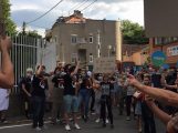 Protest ispred CZ-a održan drugi dan zaredom (FOTO, VIDEO) 4