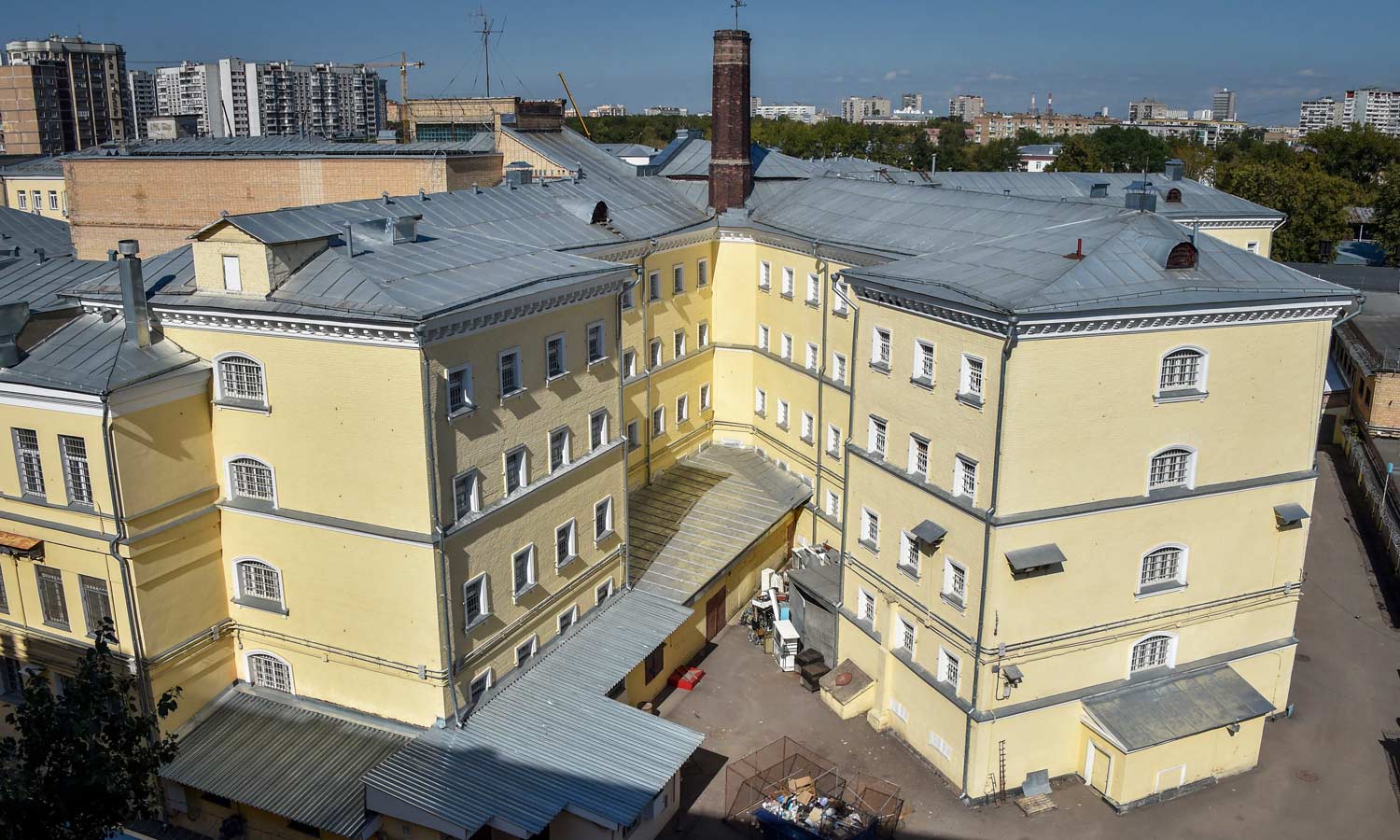 Zgrade u obliku slova K u moskovskom zatvoru Lefortovo