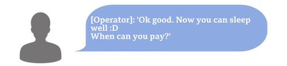 Hacker text saying 'Ok good. Now you can sleep well :D