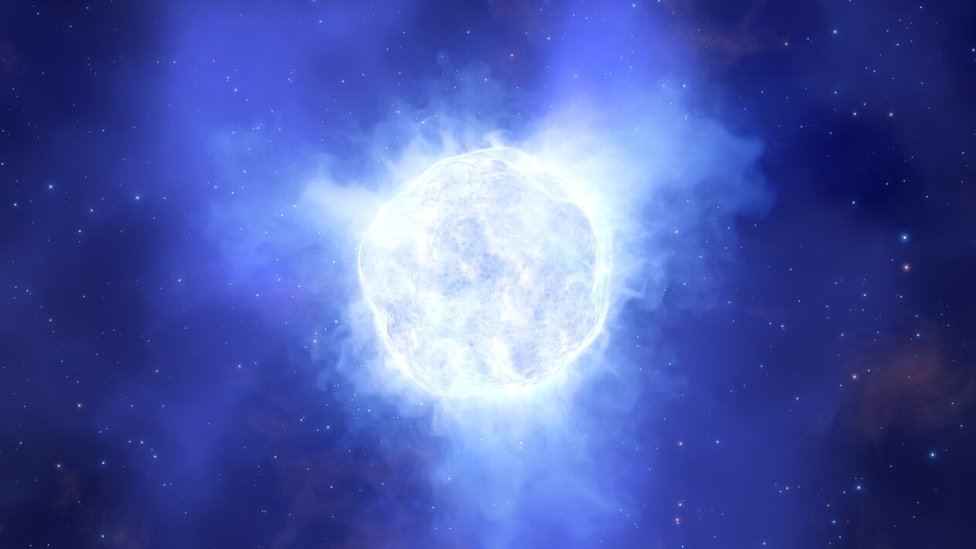 Luminous blue variable star in the Kinman Dwarf galaxy Plava