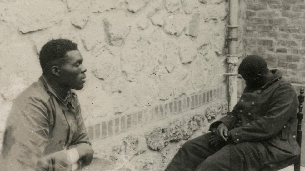 French African POWs in 1940