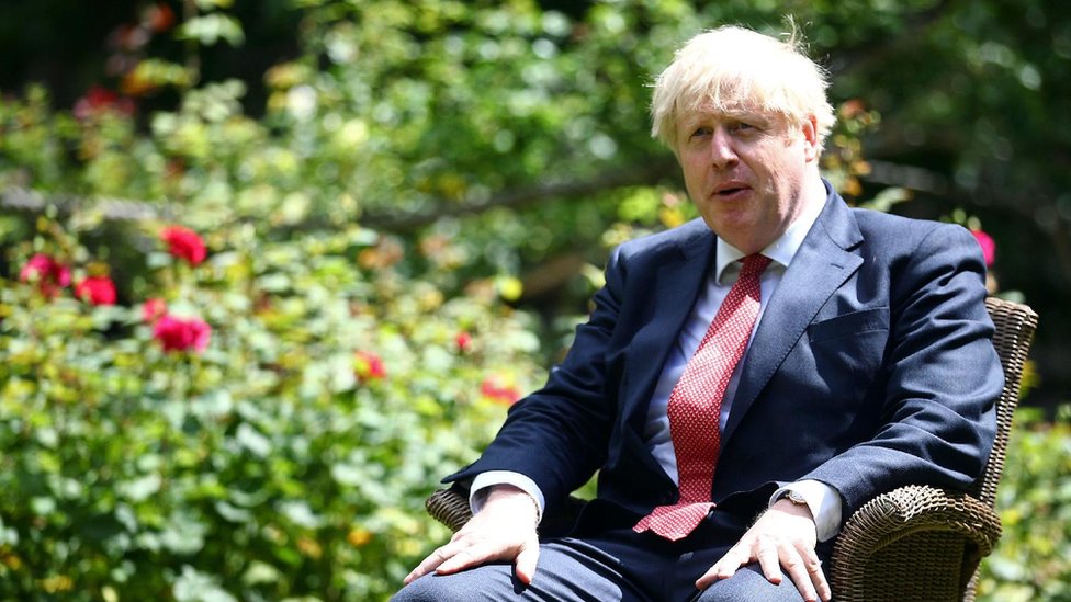 Premijer Britanije Boris Džonson