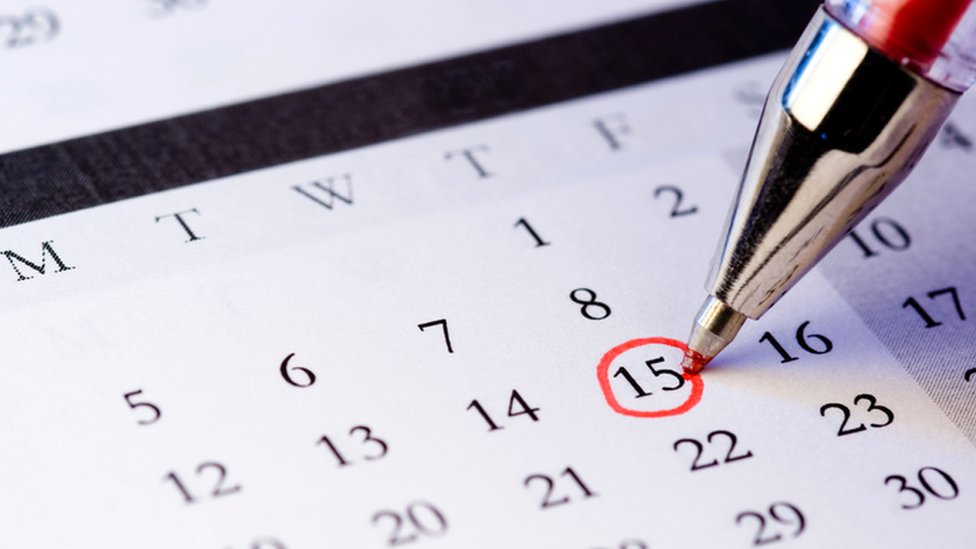 Korona virus, budućnost i mentalno zdravlje: Planiranje budućnosti kao lek protiv stresa 3 Date on diary circled by red pen