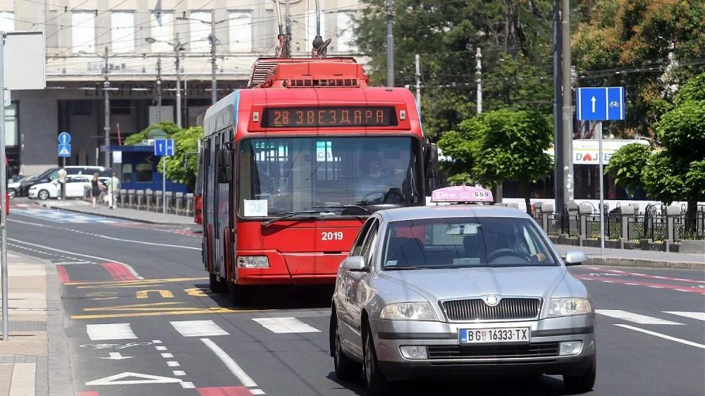 CLS: Protiv ukidanja trolejbusa na Studentskom trgu i Vasinoj ulici u Beograedu 1