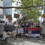 VoA: Protest u Njujorku u znak podrške demonstracijama u Srbiji (VIDEO) 10