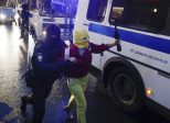 Ruska policija uhapsila više od 100 ljudi posle demonstracija u Moksvi (FOTO) 3