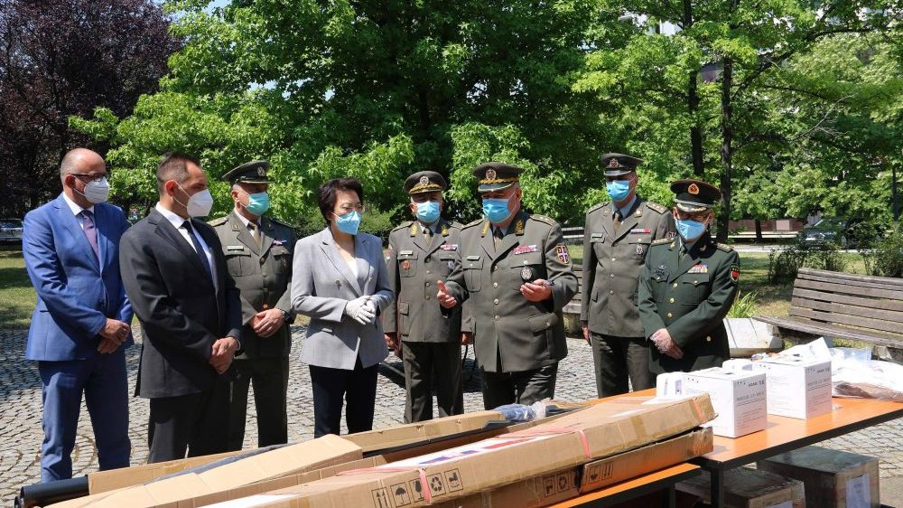 Kina donirala medicinsku opremu vojnom zdravstvu 1
