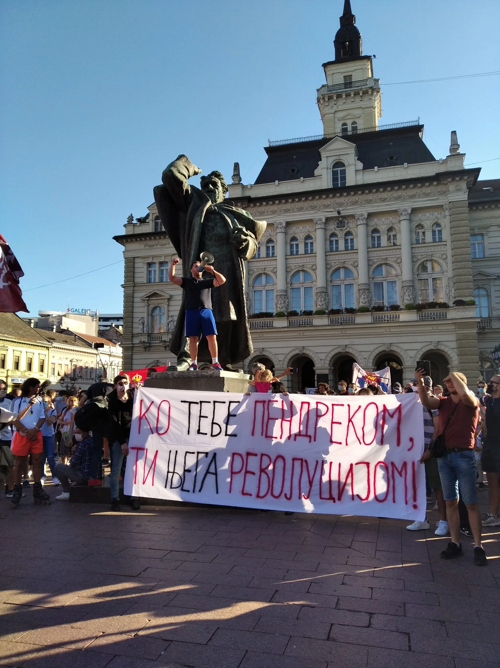 Uhapšen Miran Pogačar, jedan od inicijatora protesta u Novom Sadu 1